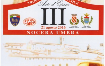 III° Trofeo Città delle Acque di Nocera Umbra 21 Agosto 2016